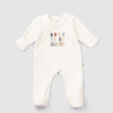 Organic Baby Sleepsuit - Long Sleeve Footed 2-Pack (Animal Pattern) - Little Gusto