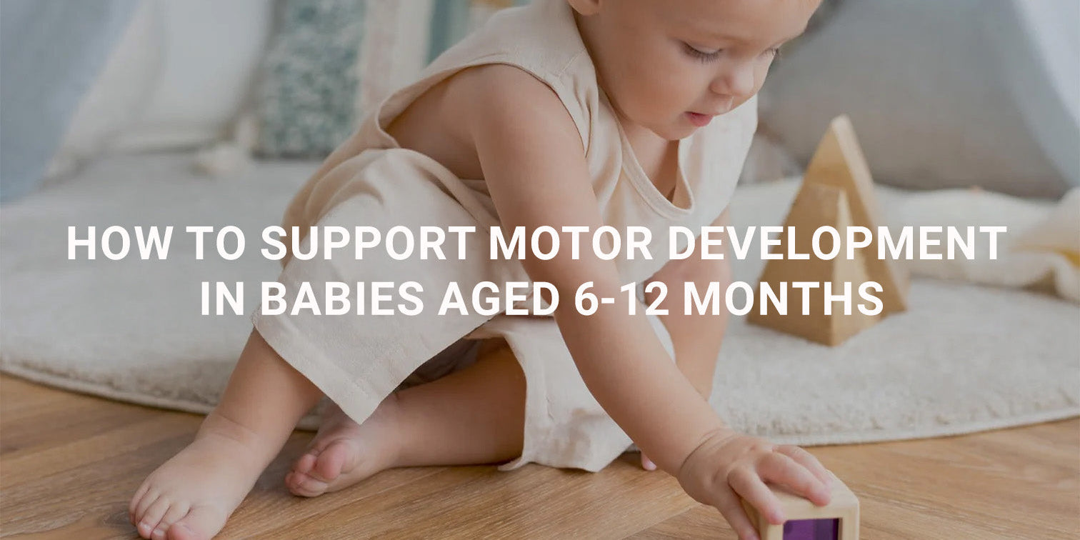 How to Support Motor Development in Babies Aged 6-12 Months