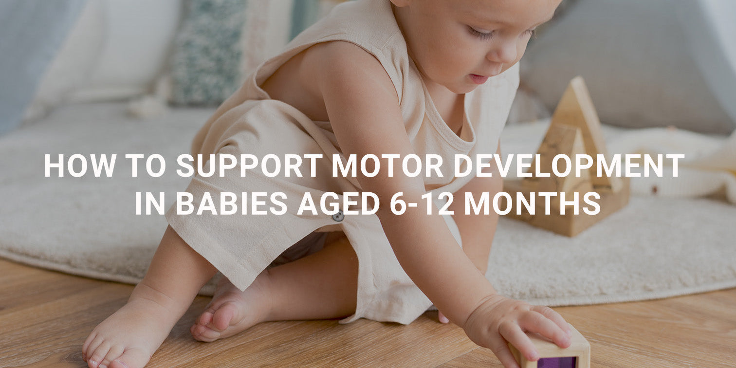 How to Support Motor Development in Babies Aged 6-12 Months