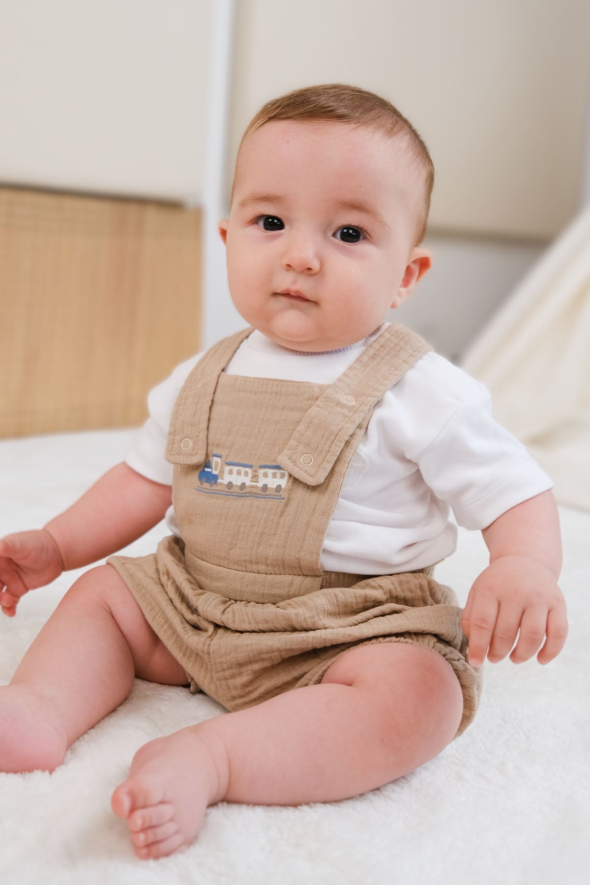 Organic Baby Rompers & Dungarees | Little Gusto