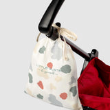 Organic Cotton Nursing and Stroller Cover with Bag Animal Patterned