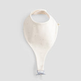 2-Pack Organic Cotton Waterproof Baby Bib Set – Ecru