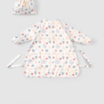 Waterproof Long Sleeve BLW Bib – Adjustable Fit (Animal Pattern) - Little Gusto