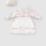 Waterproof Long Sleeve BLW Bib – Adjustable Fit (Animal Pattern) - Little Gusto