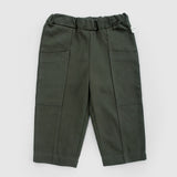 Gabardine Baby Trousers – Green