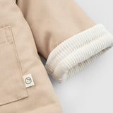 Gabardine Wellsoft Baby Jacket – Beige