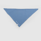 Organic Cotton Baby Bandana – Blue