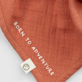 Organic Cotton Baby Bandana – Orange