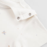 Organic Cotton Baby Outfit Set – Orange