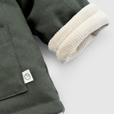 Gabardine Wellsoft Baby Jacket – Green