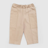 Gabardine Baby Trousers – Beige