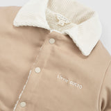 Gabardine Wellsoft Baby Jacket – Beige