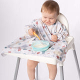 Waterproof Long Sleeve BLW Bib – Adjustable Fit (Animal Pattern) - Little Gusto
