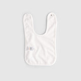 soft baby bib organic cotton pink