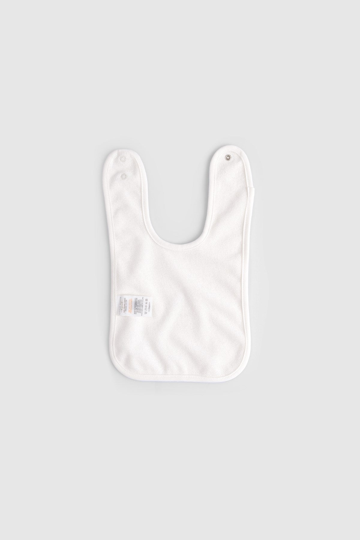 soft baby bib organic cotton pink