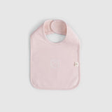 OrganicCottonWaterproofBabyBibSet_2Pack_Pink_Ecru4