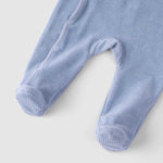 baby sleepsuit with mittens detail
