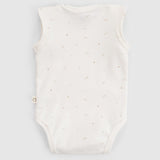 Twig Organic Cotton 2 Pack Baby Bodysuits – Ecru