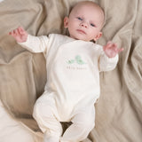 Twig Organic Cotton Sleepsuit 2 Pack – Ecru