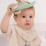 Organic Baby Bandana Bibs – Waterproof Adjustable 3-Pack (Cotton Pattern) - Little Gusto